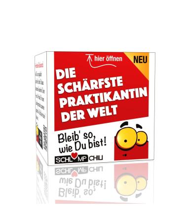 Schlump-Chili The hottest intern in the world - A funny gift set for women on internships!
