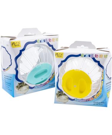 Hamster Exercise Ball 5.7 Inch Hamster Jogging Ball Pet Clear Exercise Wheel Running Ball 2-Pack Hamster Activity Ball for Mice Rat - Buy Online on SooperMarket.com