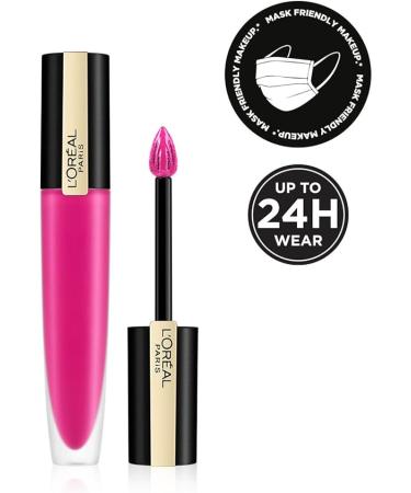 L'Oreal Paris Rouge Signature Matte Liquid Lipstick - 106 I Speak Up 41 ml - Buy Online on SooperMarket.com