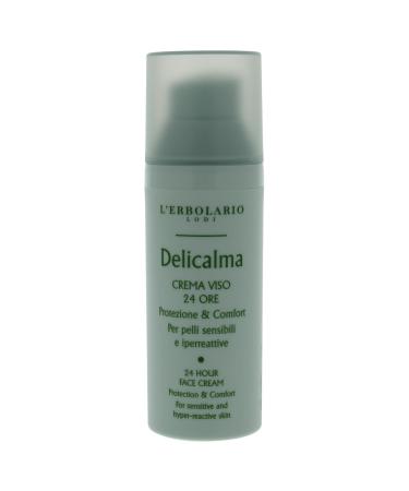 L'Erbolario Delicalma 24 Hours Face Cream - Soothing Sensitive Skin Reduces Redness & Irritation - Global Shipping - 1.6 Oz - Buy Online on SooperMarket.com