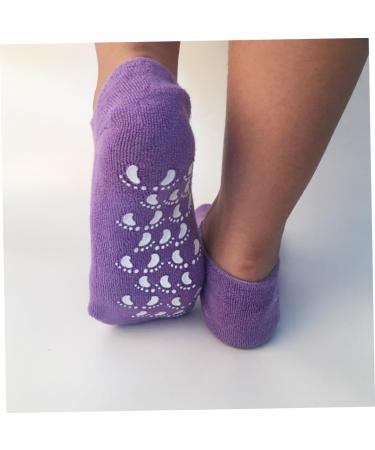 Beavorty moisturizing Gloves spa Gloves moisturizing Hand Gloves Purple Sock Set - Buy Online on SooperMarket.com