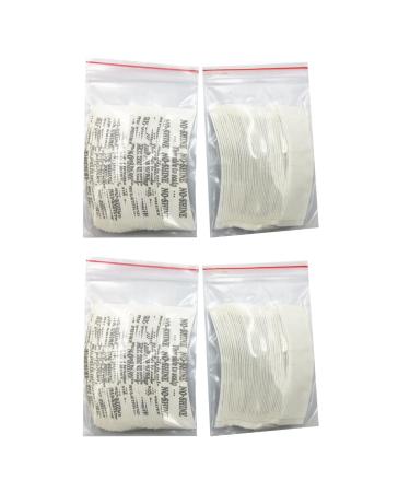 AuntYou 144Pc No-Shine Wig Tape Double Adhesive Hair Extension Tape Strips Waterproof for Toupee/Lace Front Wigs Film Bonding