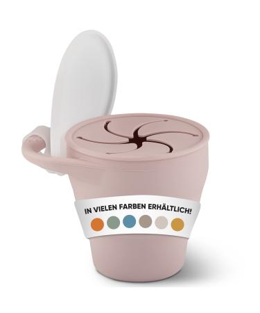 Snack cup - practical storage for snacks on the go - with lid - Snack Cup pink delicate pink