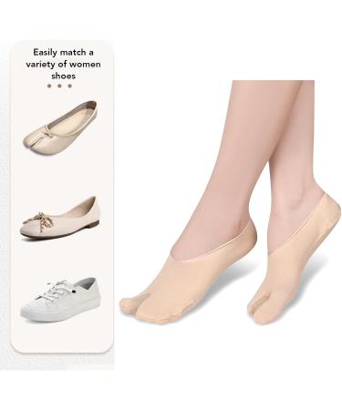 Bunion Relief Socks for Women - Professional Hallux Valgus Relief, Portable & Breathable for Office Work (Skin Color) - Buy Online on SooperMarket.com