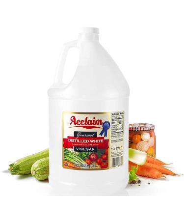Acclaim All Natural Distilled White Vinegar 128oz (1 Gallon) - 5% Acidity - Buy Online on SooperMarket.com