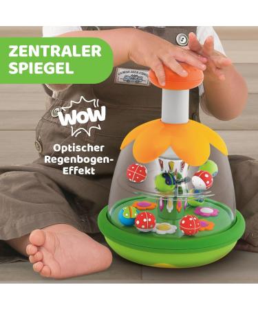 Chicco Magic Gyro Toy - Interactive Screeching Toy with Mirror for Babies & Toddlers (6-36 Months) - Perfect Gift for Learning Cause and Effect - Buy Online on SooperMarket.com