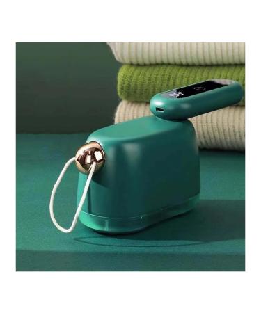 Lint Remover LED Lint Remover Double Head Clothes Fabric Electric Lint Remover 3 Speeds Efficient Removing Hair Ball Trimmer Lint Shaver Defuzzer(B)
