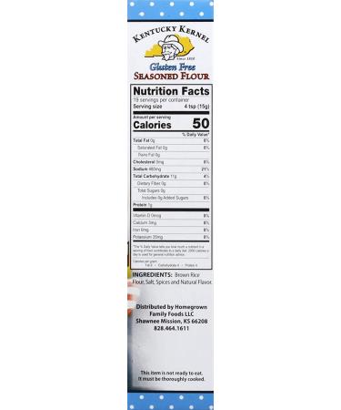 Kentucky Kernel Gluten Free Seasoned Flour 10oz - Pack of 1 | Buy Online - Buy Online on SooperMarket.com