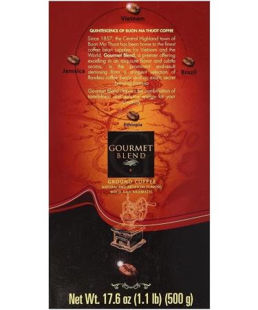 SPIRITCROWD Trung-Nguyen Vietnamese Ground Coffee Chocolate Flavours Gourmet Blend 500g - Buy Online on SooperMarket.com