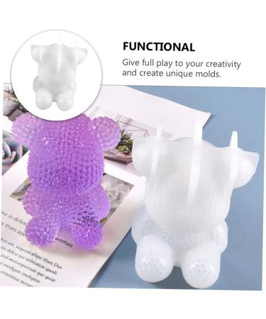 Operitacx 3 Pcs Table Silicone Mold Silicone Molds Easter Resin Molds Crafts Casting Mold Rabbit Candle 3d Whitex3pcs 7.65X9.5CMx3pcs - Buy Online on SooperMarket.com