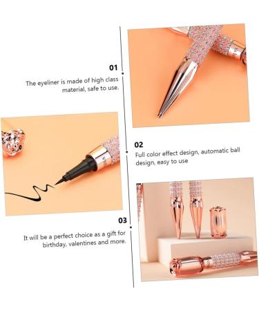 Healeved 2pcs Liquid Eyeliner Makeup Eyeliner Girl Eyeliner Suction Cup Pencil Holder Cosmetics Plastic - Buy Online on SooperMarket.com