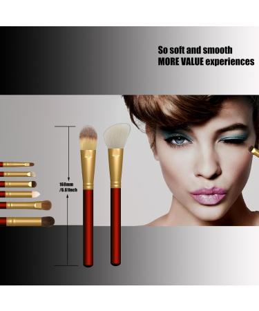 Premium OYE Goat Hair Makeup Brush Set - Luxury Gift for Birthday | Superior to Horse Hair & Synthetic Brushes - Buy Online on SooperMarket.com