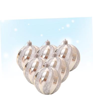 Cabilock 12 Pcs Christmas Hanging Balls Shatterproof Christmas Balls Christmas Ball Pendant Snowball Prom - Buy Online on SooperMarket.com