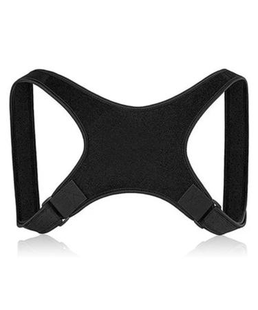 Adjustable Upper Back Brace - Breathable & Soft Upper Back Support - Back Support Shoulder Brace with Adjustable Fit for Daily Comfort