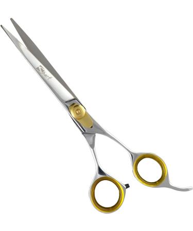 Sharf Gold Touch Pet Grooming Shear Kit - 7.5 Inch Straight & 6.5 Inch 42-Tooth Thinning Scissors - Buy Online on SooperMarket.com