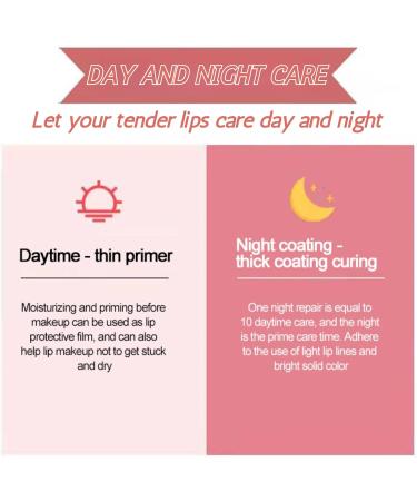 Lip Sleeping Mask Lip Balm Lip Oil Plant Moisurizing Lip Mask Lip Plumper Care Day Night Repair Lip Moisturiser for Dry Chapped Peeling Cracked Lips Fades Lip Lines Lipstick Primer - Buy Online on SooperMarket.com
