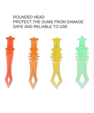 120pcs Dental Wedges Set 4 Sizes Plastic Poly Wedges with Holes for Dental Clinics | International Shipping Available - Buy Online on SooperMarket.com