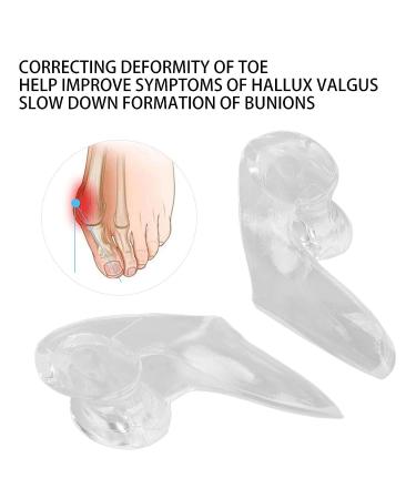 Gel Toe Separator & Reusable Big Toe Spacers - Hallux Valgus Corrector for Toe Alignment & Stretcher Pad - Buy Online on SooperMarket.com