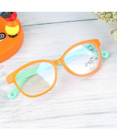Buy Anti Blue Light Glasses for Children - Orange Pebbles Frame for Computer & Gaming - Buy Online on SooperMarket.com