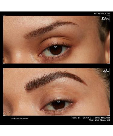 Buy NYX Professional Makeup Eyebrow Mascara - Tinted & Fuller Brows | Cool Ash Brown 05 | International Shipping - Buy Online on SooperMarket.com