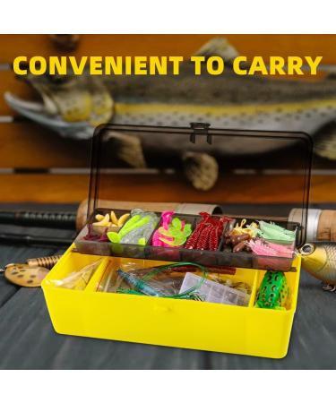 302 Pcs Fishing Lures Set - GOANDO Fishing Gear Tackle Box for Bass Trout Salmon - Spoon Lures, Soft Plastic Worms, Crankbait, Jigs, Hooks - Fishing Attractants and Accessories for Successful Fishing - Buy Online on SooperMarket.com