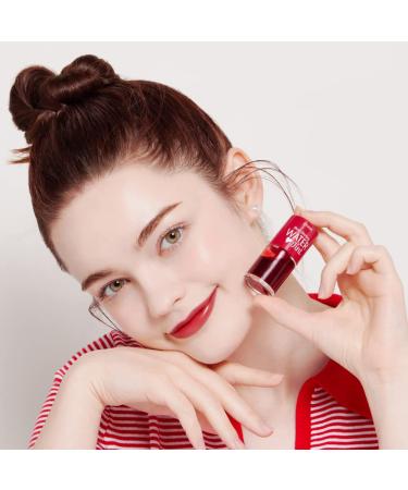 ETUDE Dear Darling Water Tint Cherry Ade (21AD) | Bright Lip Tint with Pomegranate & Grapefruit Extract - Buy Online on SooperMarket.com