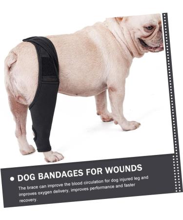 GANAZONO Dog Hindleg Cover Paw Butter Balm for Dogs Comfy Brace Dog Rear Leg Splint Care Elbow Pads S As Shown - Buy Online on SooperMarket.com