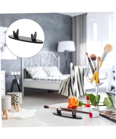 STOBOK Pencil Wand Holder 2 Pcs Acrylic Pen Holder Pencil Lip Gloss Paintbrush Drying Rack Acrylic Eyebrow Pencil Rack Single 12.7x3cmx2pcs Blackx2pcs - Buy Online on SooperMarket.com