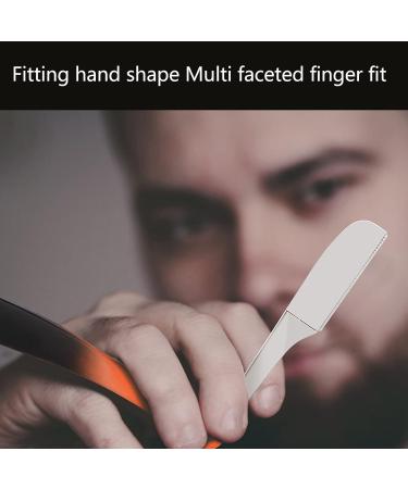 Premium Zinc Alloy Beard Blade Holder - Foldable & Gradient Color - Ideal for Salons - Buy Online on SooperMarket.com