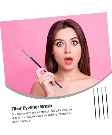 Housoutil 4pcs Fine Eyeliner Brush Eye Shadow Girl Multifunction - Buy Online on SooperMarket.com