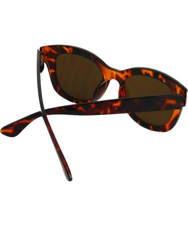 Stylish Retro Mini Glasses - Prescription Sunglasses Thick Frame Free Case Women s Leopard Brown Reading Glasses (1.5 Diopters) - Buy Online on SooperMarket.com