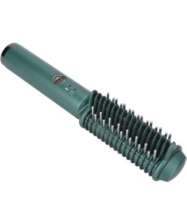 USB Rechargeable Cordless Hair Styling Tool Hair Straightening and Curling Brush Ideal for Short Hair Features Quick and Even Heating - Buy Online on SooperMarket.com