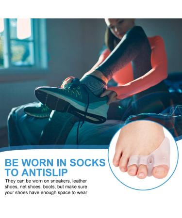 DOACT 3-Hole Bunion Corrector Protector with 5-Hole Big Toe Straighteners Gel Toe Separator Foot Splint Support for Hallux Valgus Overlapping Hammer Turf Bent Toe Day and - Buy Online on SooperMarket.com