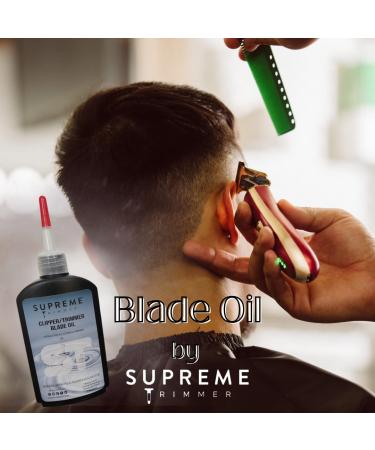 Supreme Trimmer Hair Clipper Blade Oil - 4 FL OZ Anti-Rust Lubricant for Blades - STO710 - Buy Online on SooperMarket.com