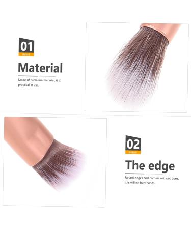 Baluue 120 Pcs Makeup Brush Eye Shadow Brush Mineral Eyeshadow Double Sided Brush Golden Artificial Fiber - Buy Online on SooperMarket.com