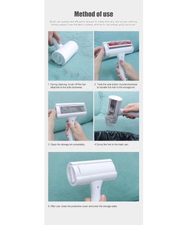 Reusable Cat & Dog Hair Remover | Portable Multi-Surface Lint & Hair Extractor for Furniture Sofa Car Seats & Bedding - Buy Online on SooperMarket.com