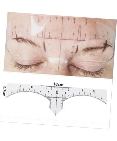 NOLITOY 20 Pcs Eyebrow Guide Measure Tool Microblading Eyebrow Ruler Artifact Disposable - Buy Online on SooperMarket.com
