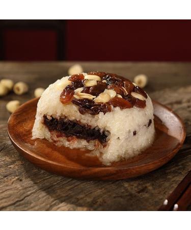Babao glutinous rice Babaofan eight-treasure rice cake 350g/pc instant breakfast Chinese Zongzi bean paste cake prepared dishes side dishes delicious Dim sum Chinese food (2 flavors 4 bowls) 2 flavors 4 bowls - Buy Online on SooperMarket.com