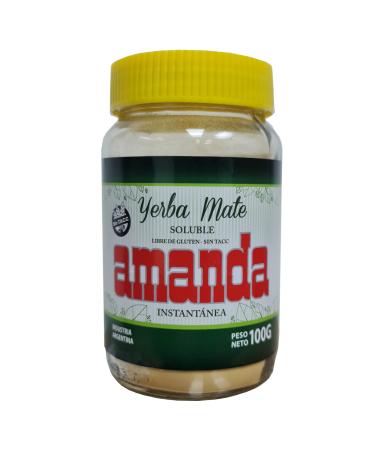 Amanda Instant Yerba Mate Cocido Soluble 100g