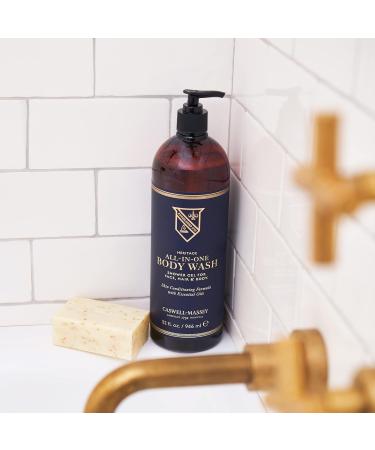 Caswell-Massey Heritage Collection 32oz All-in-One Shower Gel for Face, Hair & Body - Buy Online on SooperMarket.com