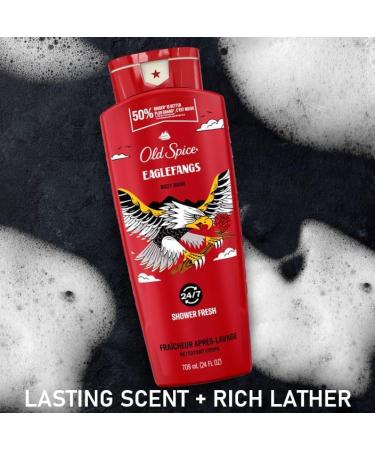 Old Spice Body Wash for Men Eaglefangs Long Lasting Lather 709 mL Body Wash Eaglefangs - Buy Online on SooperMarket.com