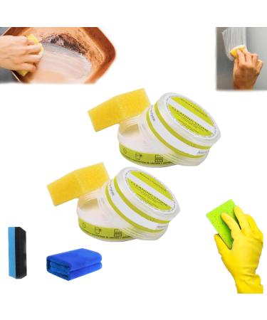 Eco-Friendly Cleaning Stone Cleaning Pebble Stone Shower Floor Multi Purpose Cleaning Stone for Bathroom Multi Purpose Cleaner Natural All Purpose Cleaner and Polish (2)