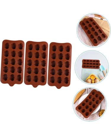 Cabilock 3pcs Crown Silicone Mold Chocolate Bars Molde De para Resina Silicone Moulds for Chocolate Ice Tray - Buy Online on SooperMarket.com