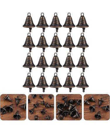 Yarnow Vintage Antique Wind Bells - 20 Piece Craft Set for Dog Cat Collars Key Rings & Feng Shui Decor - Buy Online on SooperMarket.com