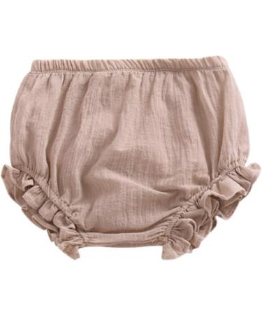 HASAKI Baby Diaper Cover Set - 2Pcs Linen Bloomer Underwear Shorts for Toddler Newborn Girls Boys 9-12 Months - Buy Online on SooperMarket.com