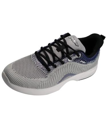 KR Strikeforce Summit Grey/Navy Men's Bowling Shoe with FlexSlide Technology 10.5