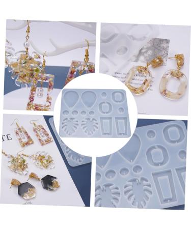 Operitacx 1pc Earring Pendant Jewelry Mold Silicone Molds Handmade Earrings Handcraft Silicone Mold Cake Mold As Shown 13.7X11.6X0.6CM - Buy Online on SooperMarket.com