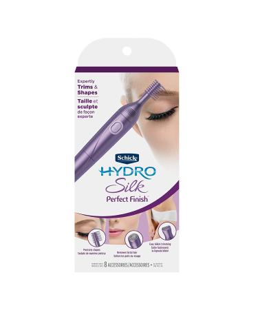 Schick Hydro Silk Perfect Finish Trimmer, 8-in-1 Grooming Kit for Women