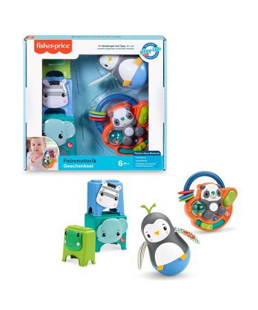 Fisher-Price HFJ93 - Fine Motor Skills Gift Set 3 Activity Toys Baby Toys from 6 Months