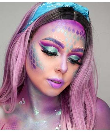 Pastel Purple Cream Face Body Paint (2.37oz 70ml) for Adults & Children - Water Based Makeup for SFX Cosplay, Costumes, and Festivals - Buy Online on SooperMarket.com